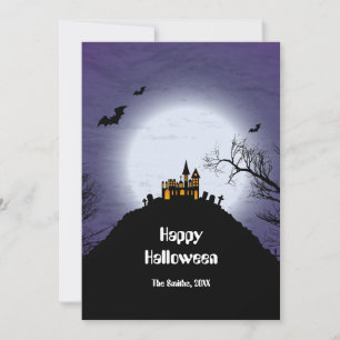 Carte Château de la Lune d'Halloween