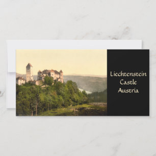 Carte Château de Vaduz, Liechtenstein