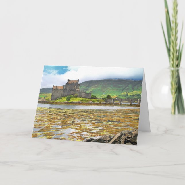 Carte Château d'Eilean Donan (Devant)