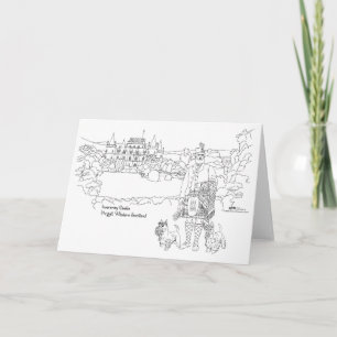 Carte Château d'Inveraray Écosse