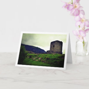 Carte Château médiéval de Dolbadarn, Pays de Galles du N