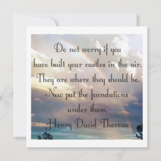 Carte Châteaux dans la citation aérienne