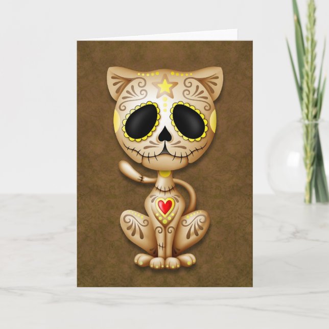 Carte Chaton à sucre Zombie Brown (Devant)