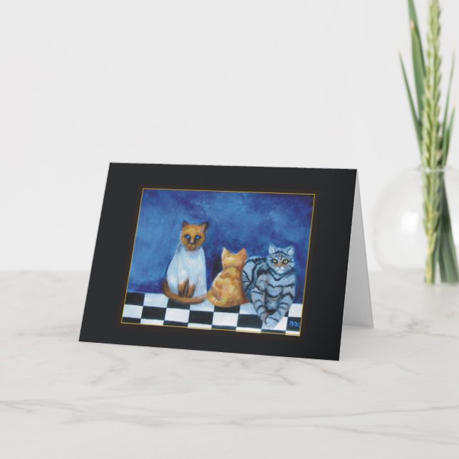 Carte Chats (Devant)