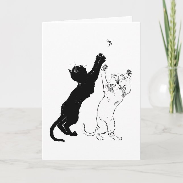 Carte Chats, Alexandre Steinlen (Devant)