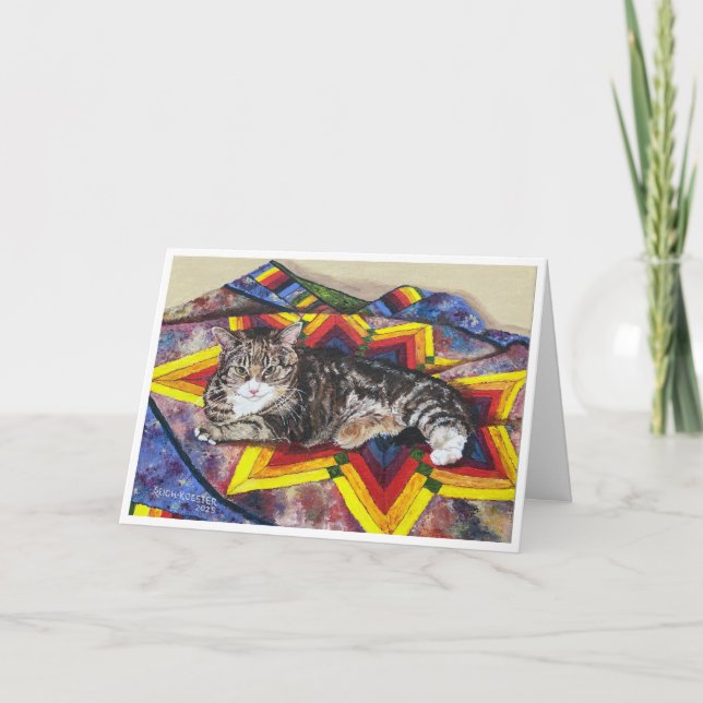 Carte Chats et courtepointes - Misu (Devant)