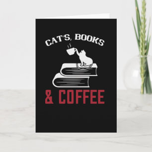 Carte Chats Livres & Café