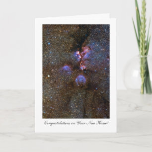 Carte Chats Paw Nebula, Félicitations pour votre nouvell