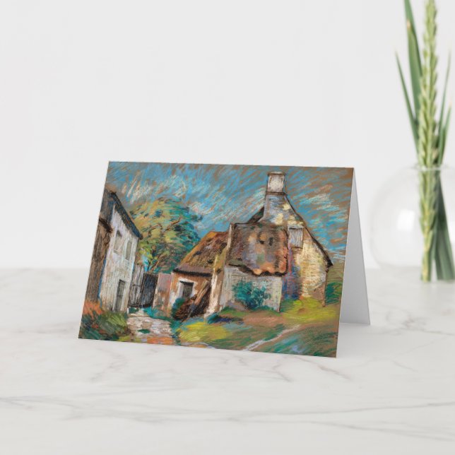 Carte Chaumières | Armand Guillaumin (Devant)
