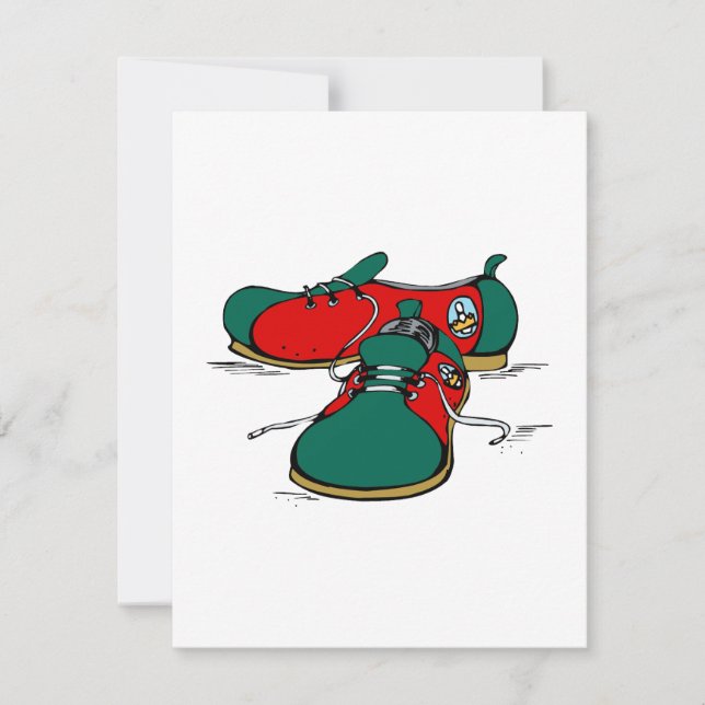 Carte Chaussures de quilles (Devant)