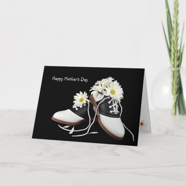 Carte Chaussures de selle et Fête des Mères de marguerit (Devant)