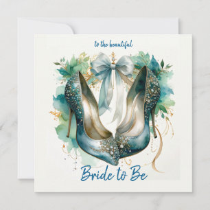 Carte Chaussures Stiletto pour Enterrement de Vie de Jeu