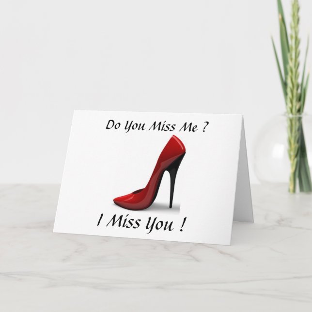 CARTE CHAUSSURES TE MANQUE (Devant)