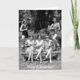 Carte Check Out Those Ukuleles ! - 1920 s