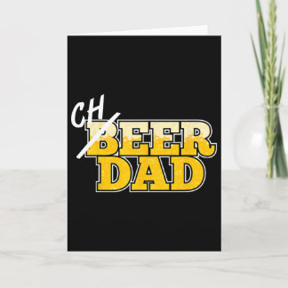 Carte Cheer Dad T Shirt Father's Day Beer Cheerleading G