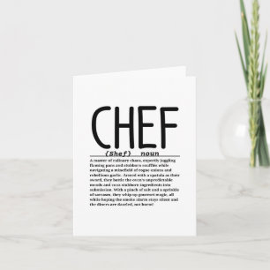 Carte Chef