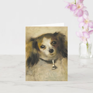 Carte Chef de chien, Auguste Renoir Art