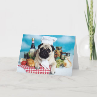 Carte Chef de chien de carlin