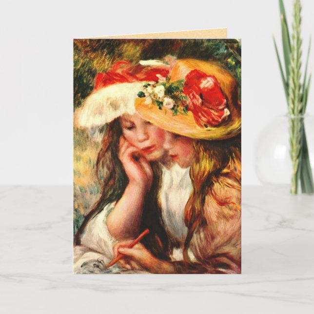 Carte Chef d'oeuvre de Renior (Devant)