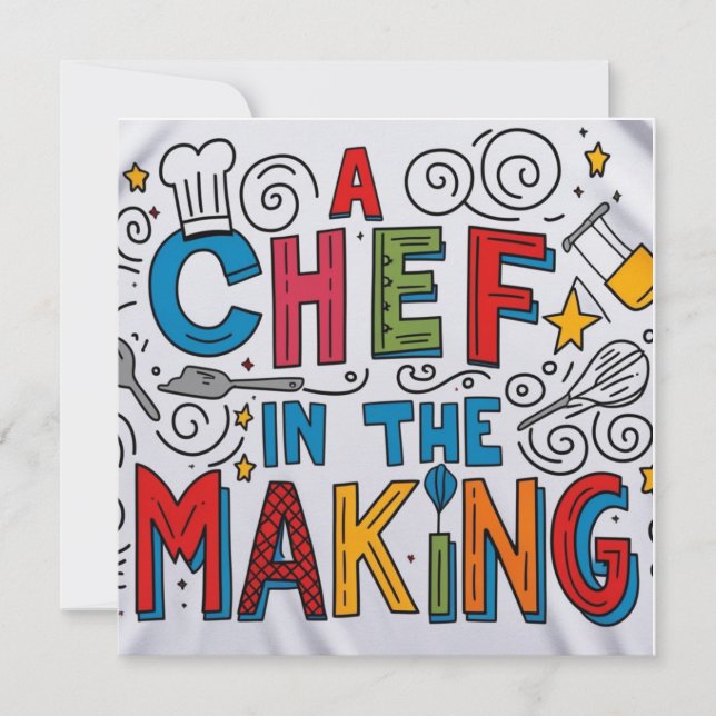 Carte Chef en préparation (Devant)