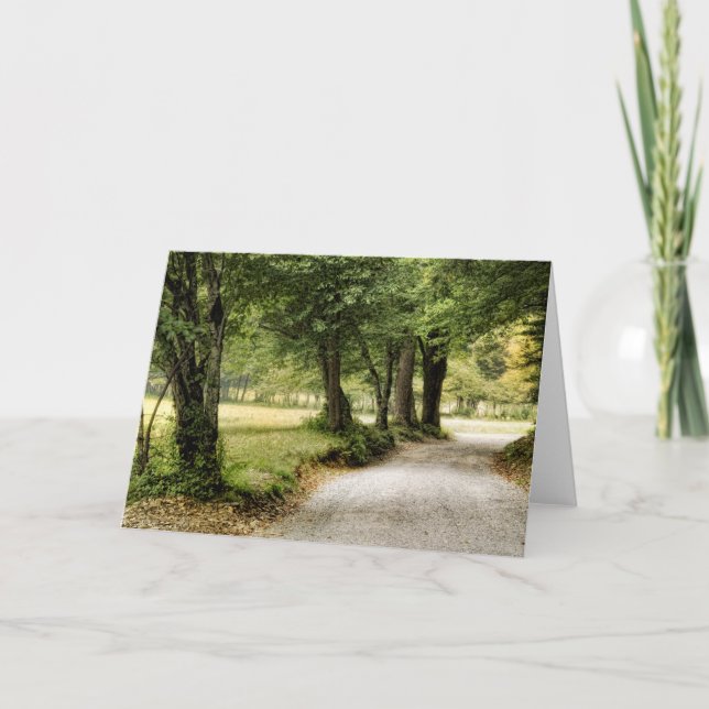 Carte Chemin dans le pays (Devant)