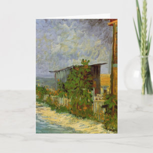 Carte Chemin de Montmartre et Tournesols par Vincent van