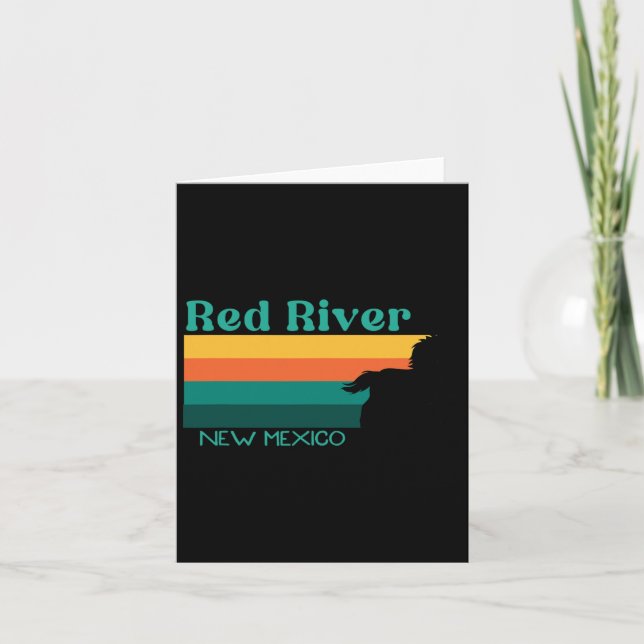 Carte Chemin d'équitation de la rivière Rouge les années (Devant)