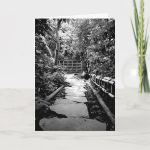 Carte Chemin du jardin japonais