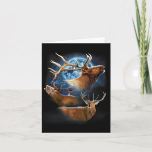 Carte Chemise De Chasse Aux Elcs Amusante - Chemise D'El