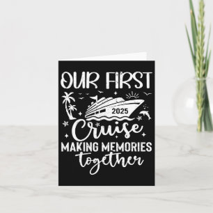 Carte Chemise de croisière familiale Vacances d'été de w