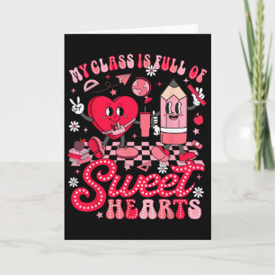 Carte Chemise de la Saint-Valentin pour enseignant Mon C