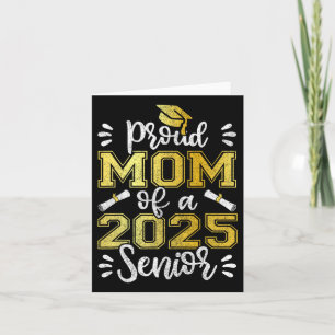 Carte Chemise de maman fière de la promotion 2025 