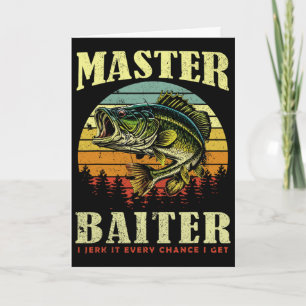 Carte Chemise de pêche Maître-byiter Drôle Byss Papa 