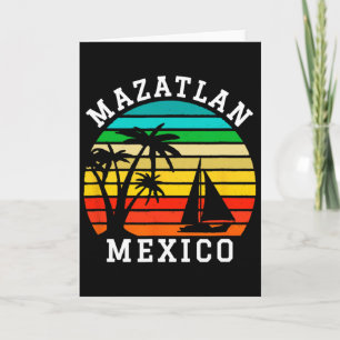 Carte Chemise de vacances en famille assortie Mazatlán M