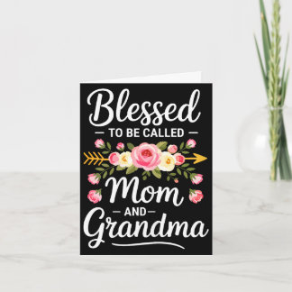 Carte Chemise femme maman et grand-mère bénie