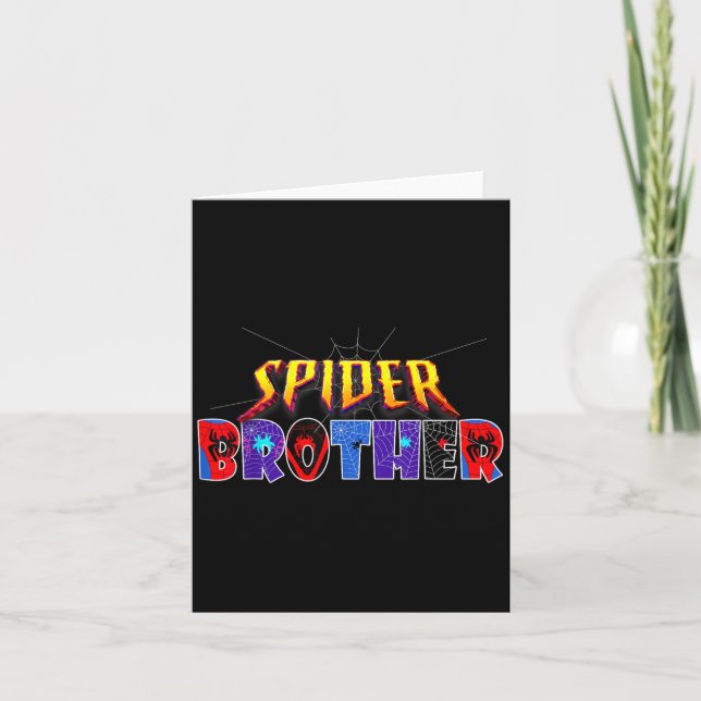 Carte Chemise Frère Sder Anniversaire Famille Amusante H (Devant)