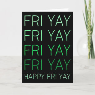Carte Chemise Fri Yay Cadeaux pour Enseignant et Élève T