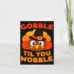Carte Chemise Gobble jusqu'à ce que vous titubiez Hommes