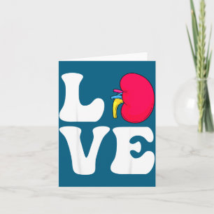 Carte Chemise Infirmière en Néphrologie Saint-Valentin D