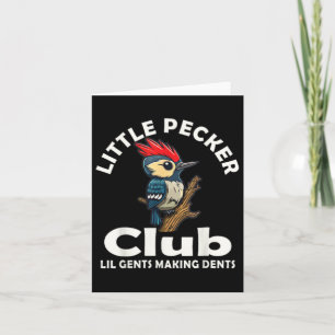 Carte Chemise Little Pecker Club Avant Et Arrière 