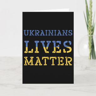 Carte Chemise Ukrainienne Vies Problème Drapeau Ukraine