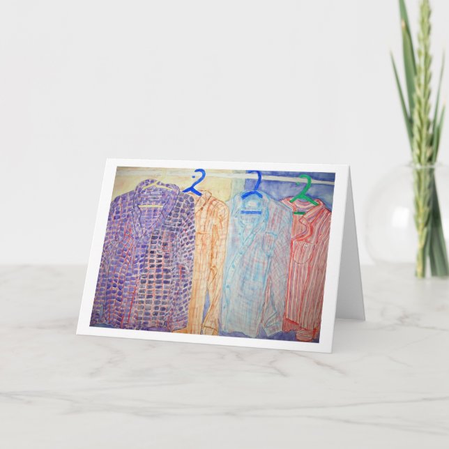 Carte Chemises (Devant)