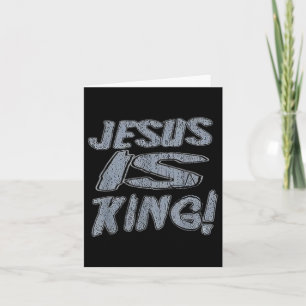 Carte Chemises Chrétiennes Pour Hommes Jésus Est Roi Die