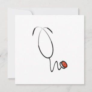 Carte Chemises et cadeaux Stethoscope