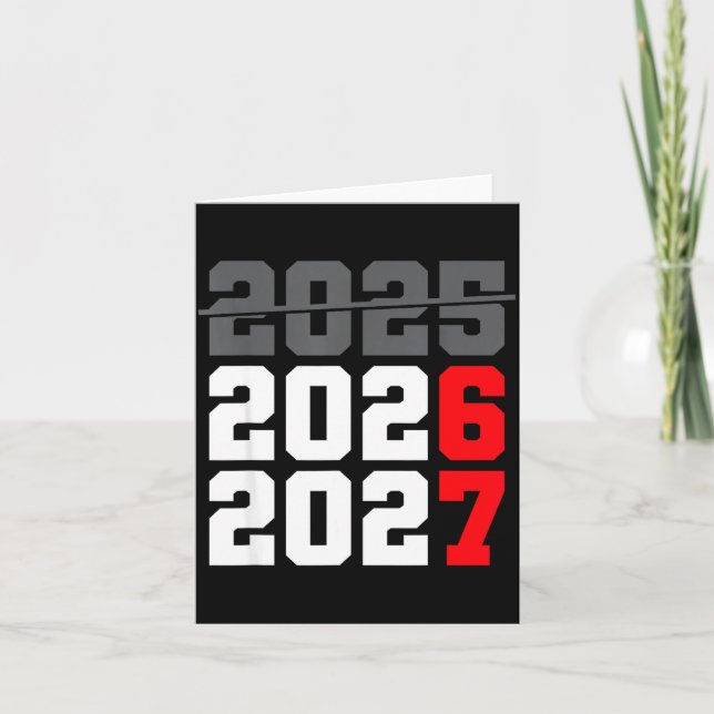 Carte Chemises Nouvel An 2026 67 Six Sept Mème Gen Alpha (Devant)