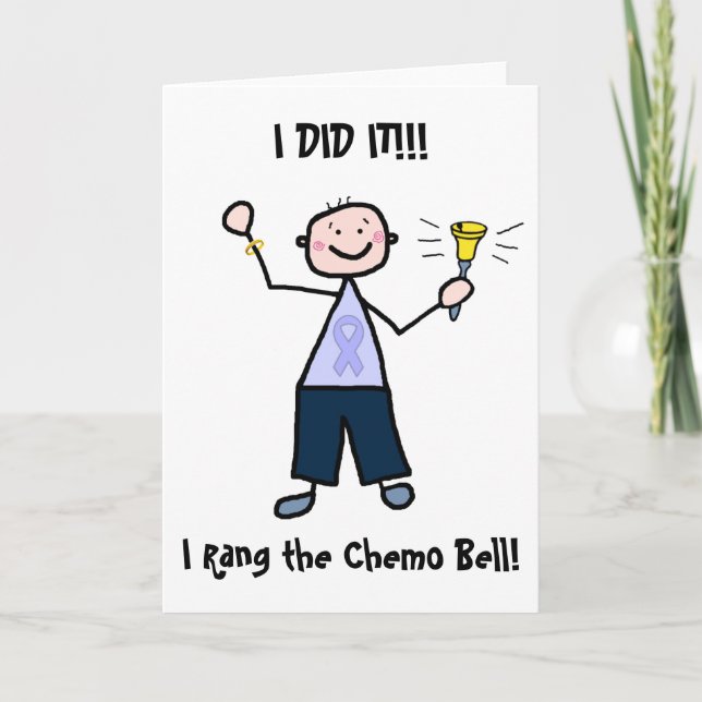 Carte Chemo Bell - Cancer général Homme (Devant)
