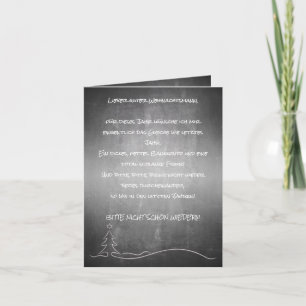 Carte Cher bon Père Noël