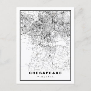 Carte Chesapeake
