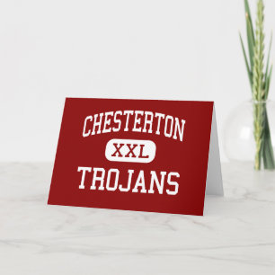 Carte Chesterton - Trojans - High - Chesterton Indiana