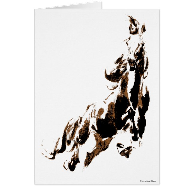 Carte Cheval (Devant)